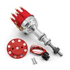 8020-Series Pro-Billet Ready-to-Run Distributor Ford 351W [Red Cap] - image 1
