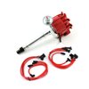 Chevy SBC 350 BBC 454 65K Coil Thunder HEI Distributor w/Loom Wire Leads - image 2