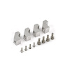 Chevy SBC 350 Late Alum. Linear Spark Plug Wire Separator Loom Hardware Kit Only - image 1