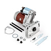 Mini Tilton-Style High-Torque Starter for Small Block Chevy 350, Big Block Chevy 454 [Red Painted Finish]