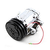Sanden 7176 Air Conditioning Compressor [2-Groove V-Belt] Chrome - image 1