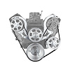 Serpentine Engine Pulley Kit Big Block Chevy 454 With Short Water Pump - image 1