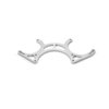 Billet Aluminum Serpentine Pulley Kit Small Block Chevy [Clear Anodized] - image 4