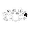 Complete Engine Drive Accessory Kit Big Block Chevy 454 - Polished - image 3