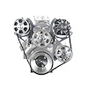 Serpentine Engine Pulley and Components Kit Small Block Chevy 350 - image 1