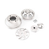 PCE415.1043 Ford SB 289 302 351W 351C Serpentine Billet Aluminum Pulley Kit - image 1