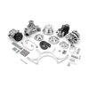 PCE415.1051 Chevy SBC 350 Aluminum Serpentine Complete Engine Pulley & Components Kit - image 2