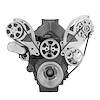 PCE415.1052 Chevy GM LS1 LS2 LS3 LS6 Billet Aluminum Serpentine Pulley Set & Components Kit - image 1
