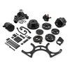 PCE415.1028.02 Complete Serpentine Belt Drive System Kit Small Block Chevy 350 [Black] - image 2