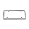 Chrome License Plate 4 Hole Frame Only - image 1