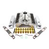 Chevy SBC 350 383 400 Angle Plug Solid Roller CNC Top End Engine Kit - image 4