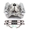 Chevy SBC 350 383 400 Straight Plug Solid Roller CNC Top End Engine Kit - image 2