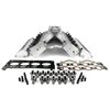 Ford 351W 9.5 Deck Fusion Manifold Hyd FT Cylinder Head Top End Engine Combo Kit - image 2