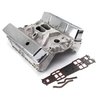 Chevy SBC 350 Hyd FT 220cc Angle Plug Cylinder Head Top End Engine Combo Kit - image 2