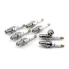 Racing Copper Core Gasket Seal Triple Electrode Spark Plugs Qty. 8 - image 2