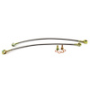 PCE496.1004 10 mm Stainless Steel Brake Line [18 in. Long] - image 1