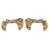Caliper Bracket Kit 1964-1972 GM A-Body, F-Body, X-Body [Zinc] - image 1