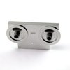 Aluminum Dual Remote Oil Filter Mount Brackets - image 2