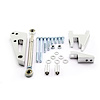 Air Conditioning Bracket Kit Small Block Chevy 350 with Short Water Pump [Polished Finish] - image 1