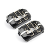 UNIVERSAL REAR 4 PISTON BILLET ALUMINUM CALIPER BLACK ANODIZED 1/8 NPT - image 1