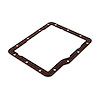GM POWERGLIDE TRANSMISSION PAN GASKET STEEL WITH RUBBER - image 1