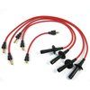 Stock-Look 7mm Spark Plug Wire Set Straight Female Distributor Boot - image 2