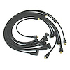 Stock-Look 7mm Spark Plug Wire Set Straight Female Distributor Boot (Points Type) - image 1