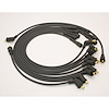 Stock-Look 7mm Spark Plug Wire Set 90° Female Distributor Boot (Points Type) - image 1