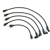 PerTronix 804206 Flame-Thrower Spark Plug Wires 4 cyl 8mm Austin/MG Black