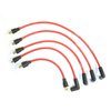 PerTronix 804412 Flame-Thrower Spark Plug Wires 4 cyl 8mm Austin/MG Red - image 2