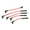 PerTronix 804413 Flame-Thrower Spark Plug Wires 4 cyl 8mm Triumph Red - image 2