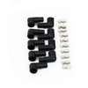8mm Universal MagX2  Spark Plug Wires w/White Ceramic Boot - image 3