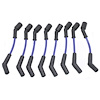 Wires 8MM GM LS 45 Degree Boots Blue - image 1
