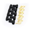 8mm Universal MagX2  Spark Plug Wires w/Black Ceramic Boot - image 4