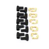 8mm Universal MagX2  Spark Plug Wires w/Black Ceramic Boot - image 3