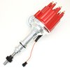 PerTronix D331711 Flame-Thrower Electronic Distributor Billet Magnetic Trigger Ford 351W Red Male Ca - image 2