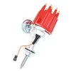 Flame-Thrower Magnetic Trigger Billet Distributor for Chrysler/Dodge/Plymouth 383-400 [Red Cap, Male Terminals] - image 2