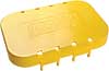 Yellow Battery Cover Fits Optima Models 34 & 78 - image 1