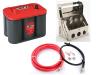 Red Top 12V Battery and Box Kit