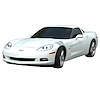 Hash Mark Fender Decals for 2005-2013 Corvette (Standard Body) - image 1