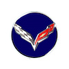 Wheel Center Cap Applique for 2014-2017 Corvette - image 1