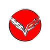 Wheel Center Cap Applique for 2014-2017 Corvette - image 1