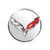 Wheel Center Cap Applique for 2014-2017 Corvette - image 1