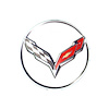 Wheel Center Cap Applique for 2014-2017 Corvette - image 1
