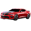 V8 Rally Stripe Kit for 2016-2017 Chevy Camaro - image 1