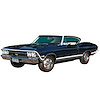 SS Stripe Kit for 1968 Chevelle SS - image 1