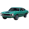 Side Stripe Decal Kit for 1970 Ford Maverick Grabber - image 1