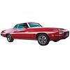 GT Sword Stripe Kit for 1972 Pontiac LeMans GT - image 1