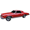 GT Stripe Kit for 1975 Pontiac LeMans GT - image 1