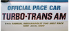 Trans Am Indy 500 Door Decal Kit Kit for 1980 Pontiac Firebird Turbo-Trans Am - image 1